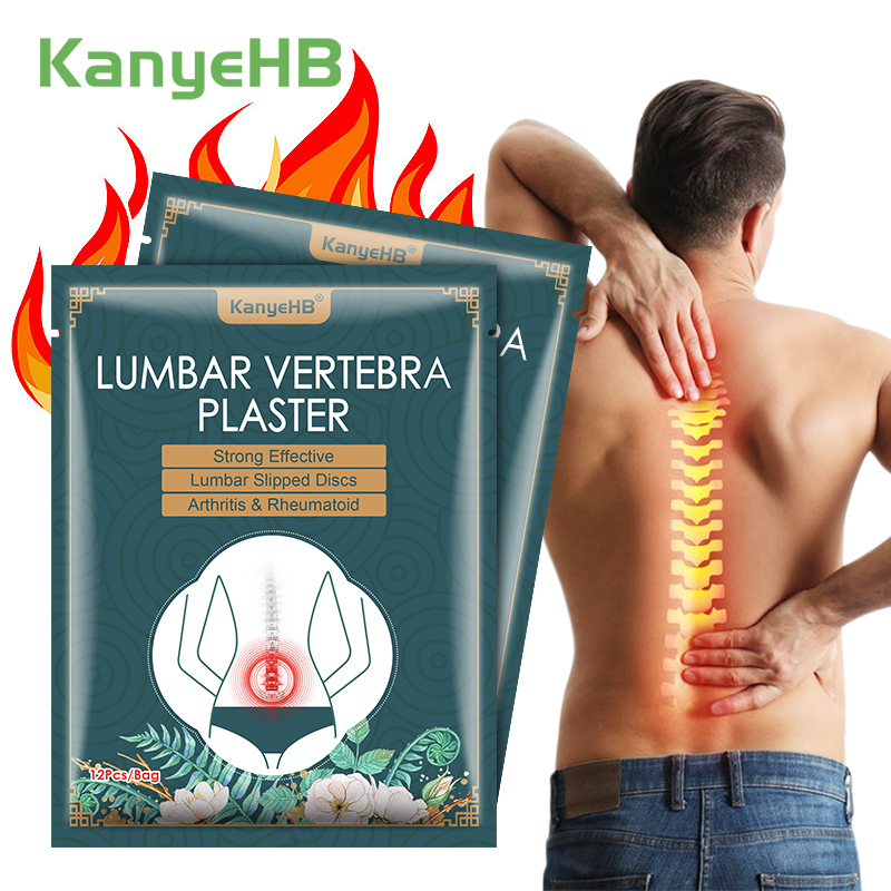 Skincare Herbal - 12/48PCS Adesivos de Compressão Quente para