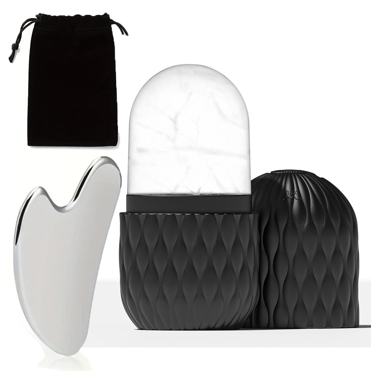 Skincare Glowing - Conjunto de Rolo de Gelo e