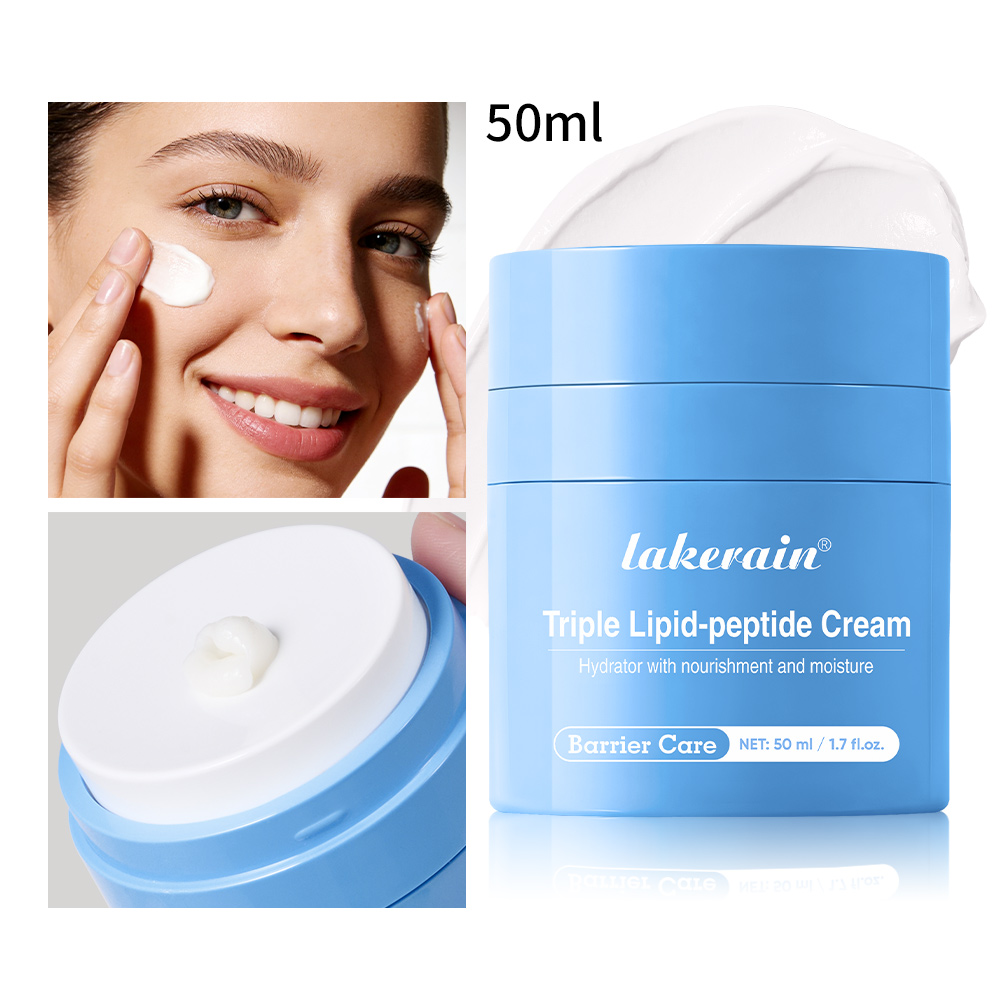 Skincare Non Comedogenic - Creme de peptídeo de lipídios triplo