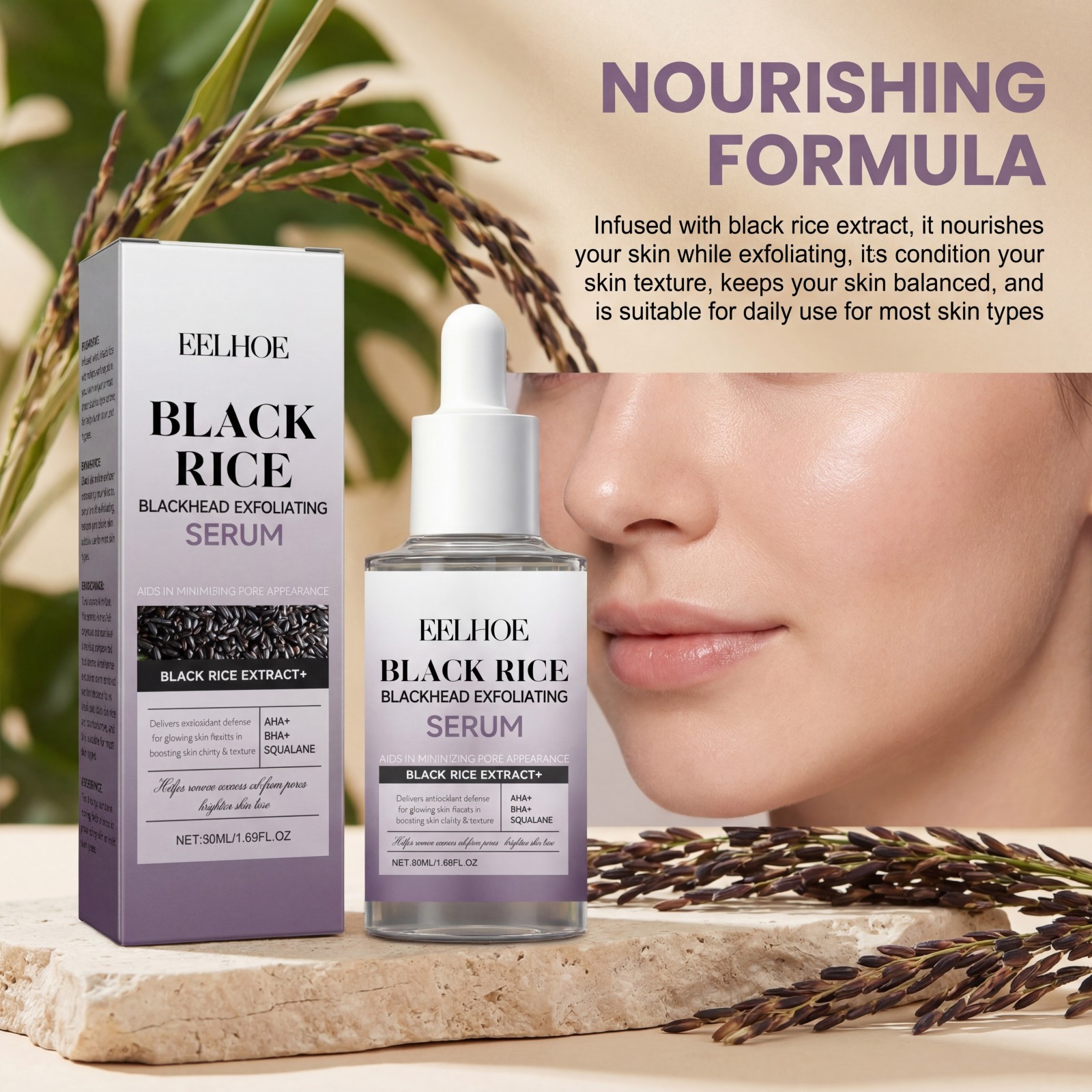 Sérum Esfoliante de Arroz Pret - Skincare Non Comedogenic avaliação e preço