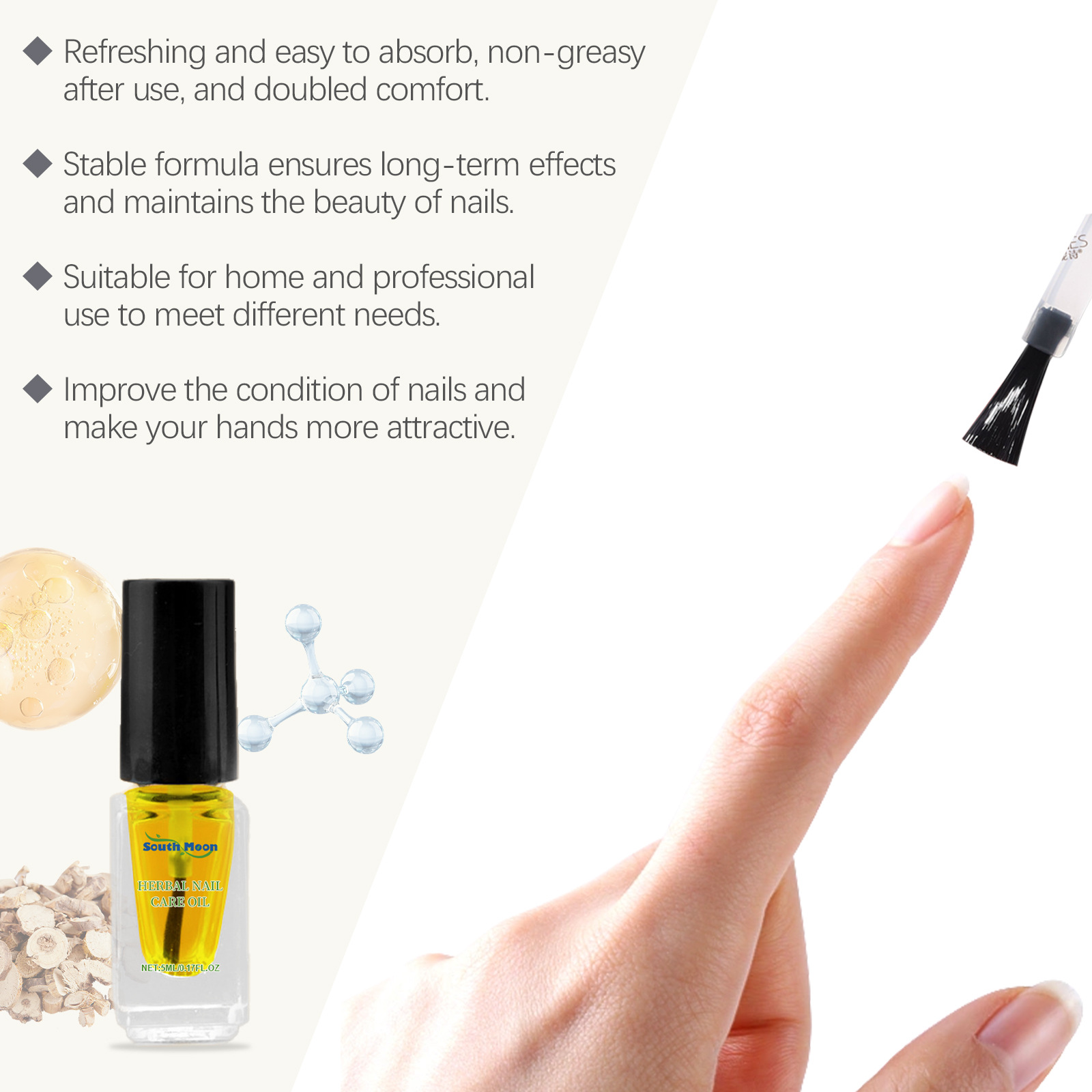 Óleo Herbal para Unhas South M - Skincare Herbal avaliação e preço