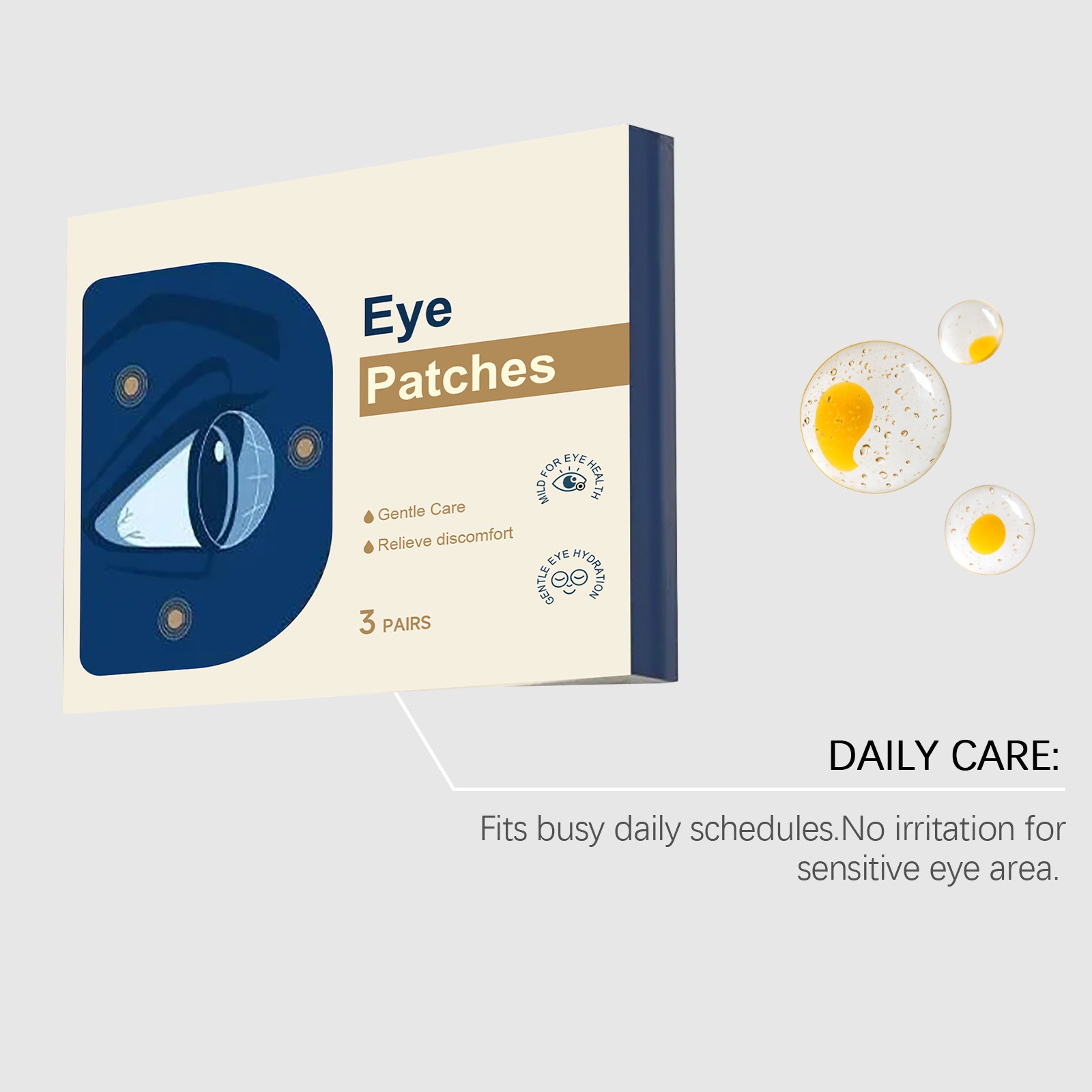 Remendo calmante para os olhos - Skincare Herbal avaliação e preço