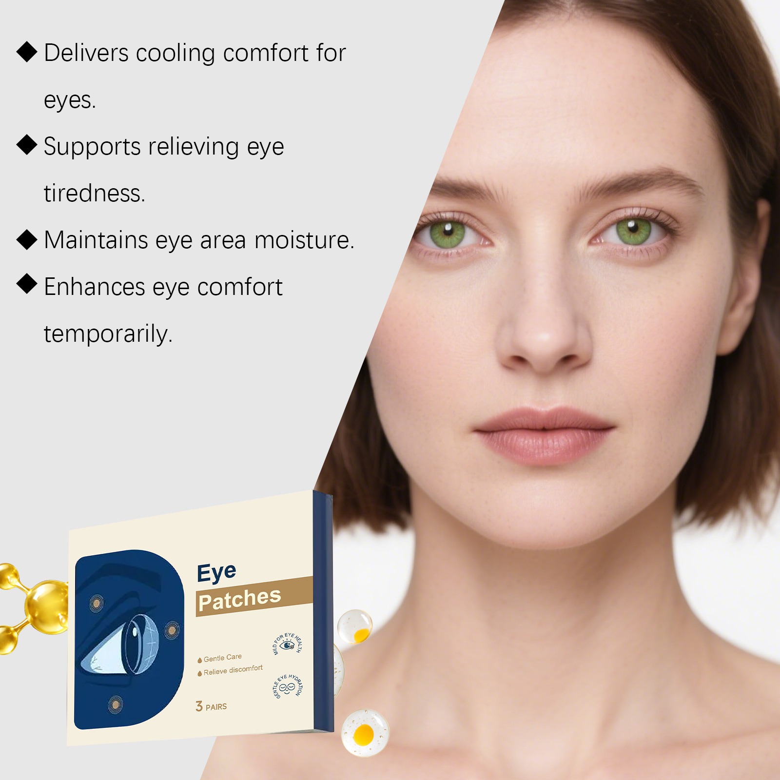 Remendo calmante para os olhos - Skincare Herbal avaliação e preço