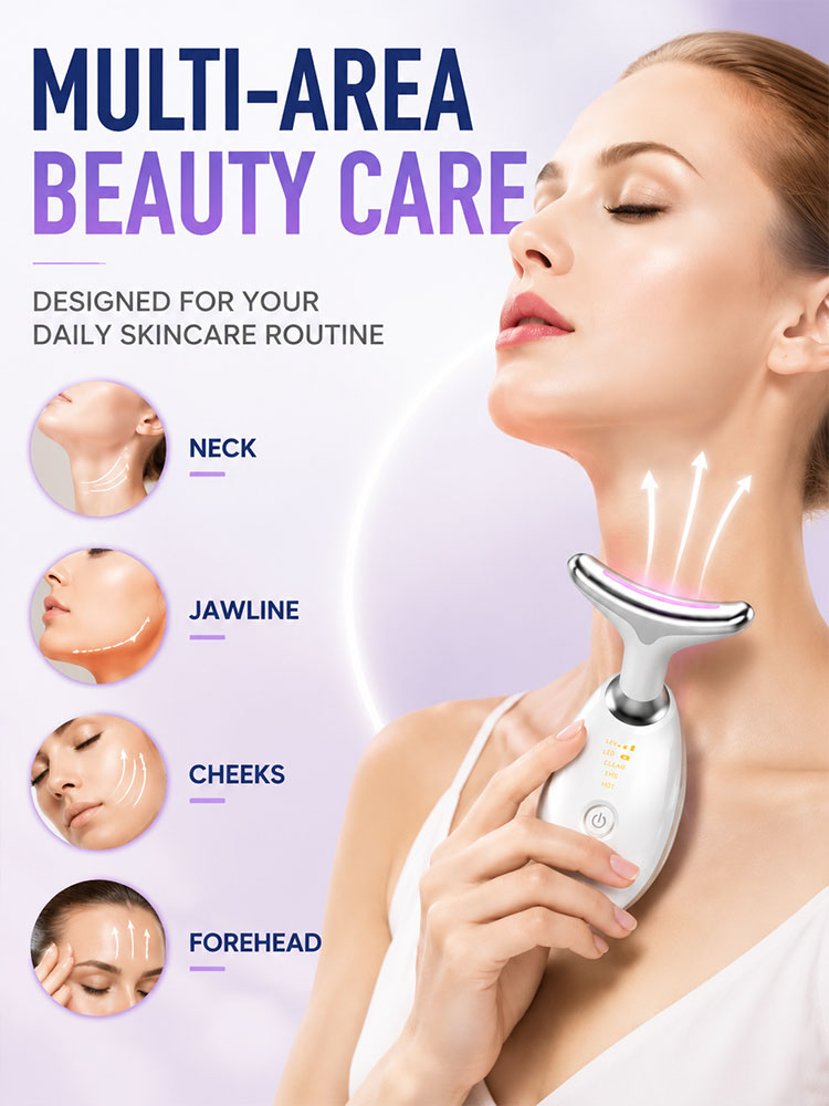 Massageador Facial e de Pescoç - Skincare Routine avaliação e preço