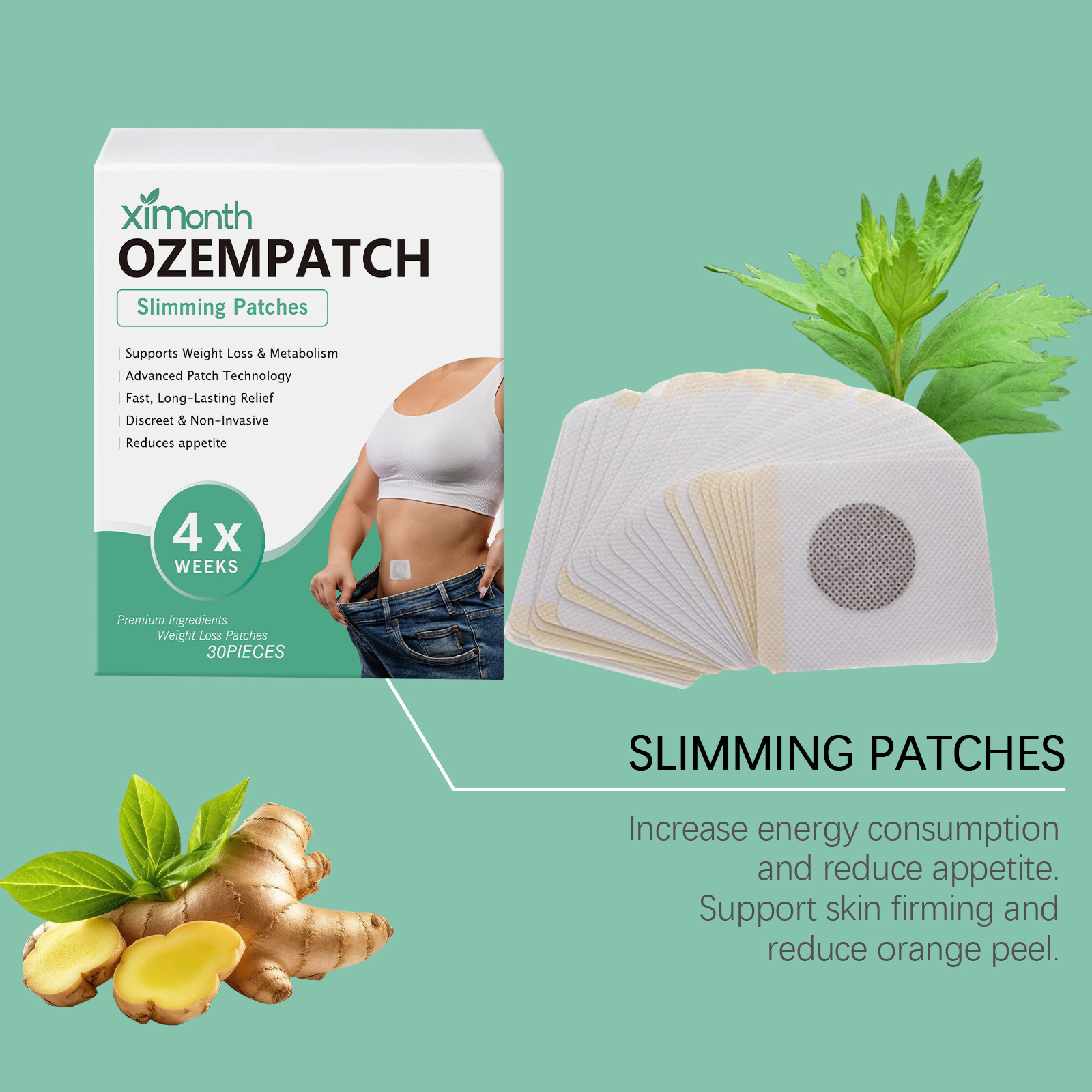 Ximonth Adesivos Modeladores C - Skincare Herbal avaliação e preço